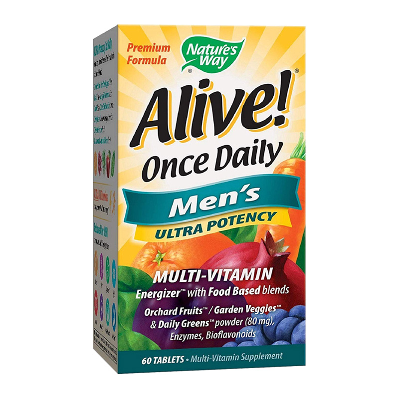 ALIVE ONCE DAILY MEN'S 60 TABS