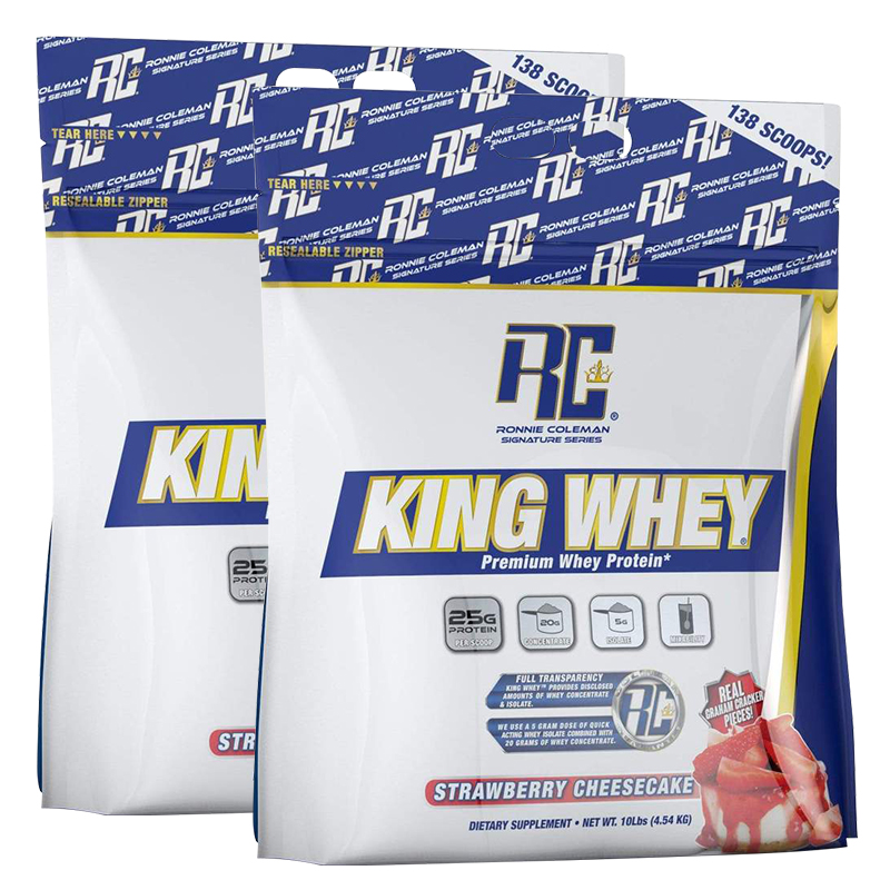 KING WHEY 10 LBS (DOUBLE PACK)