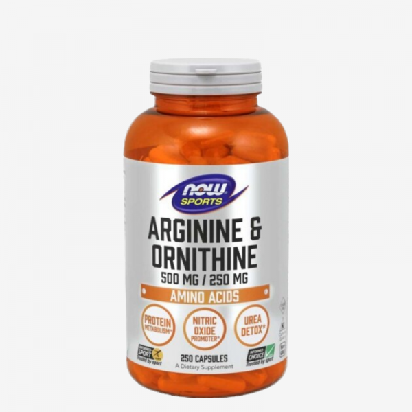 365MUSCLE,L-ARGININE & ORNITHINE 500/250 mg 250 CAPS