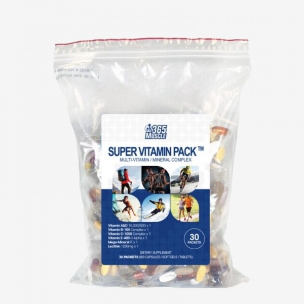 365MUSCLE,SUPER VITAMIN PACK 30 PACKS