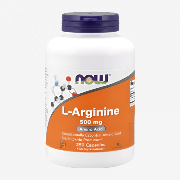 365MUSCLE,L-ARGININE 500MG 250 CAPS