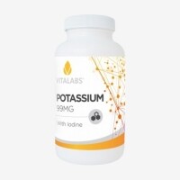 [유통기한 임박] POTASSIUM PLUS 99MG WITH IODINE  250 TABS